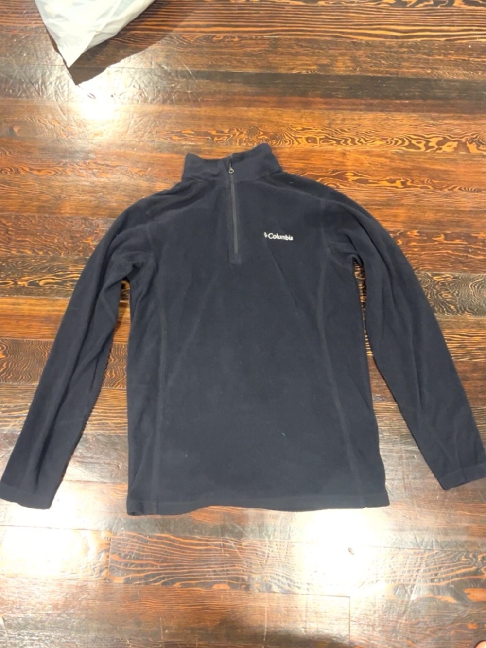 Columbia Men’s Black Half-Zip Fleece Pullover